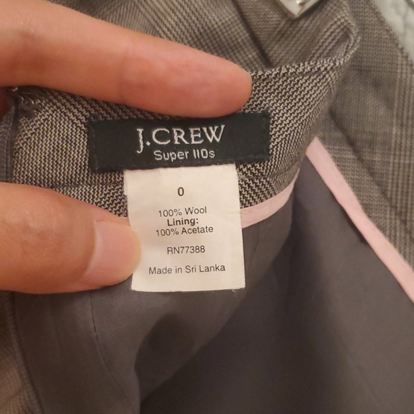 J. Crew Size 0 Wool Skirt - Picture 5 of 7
